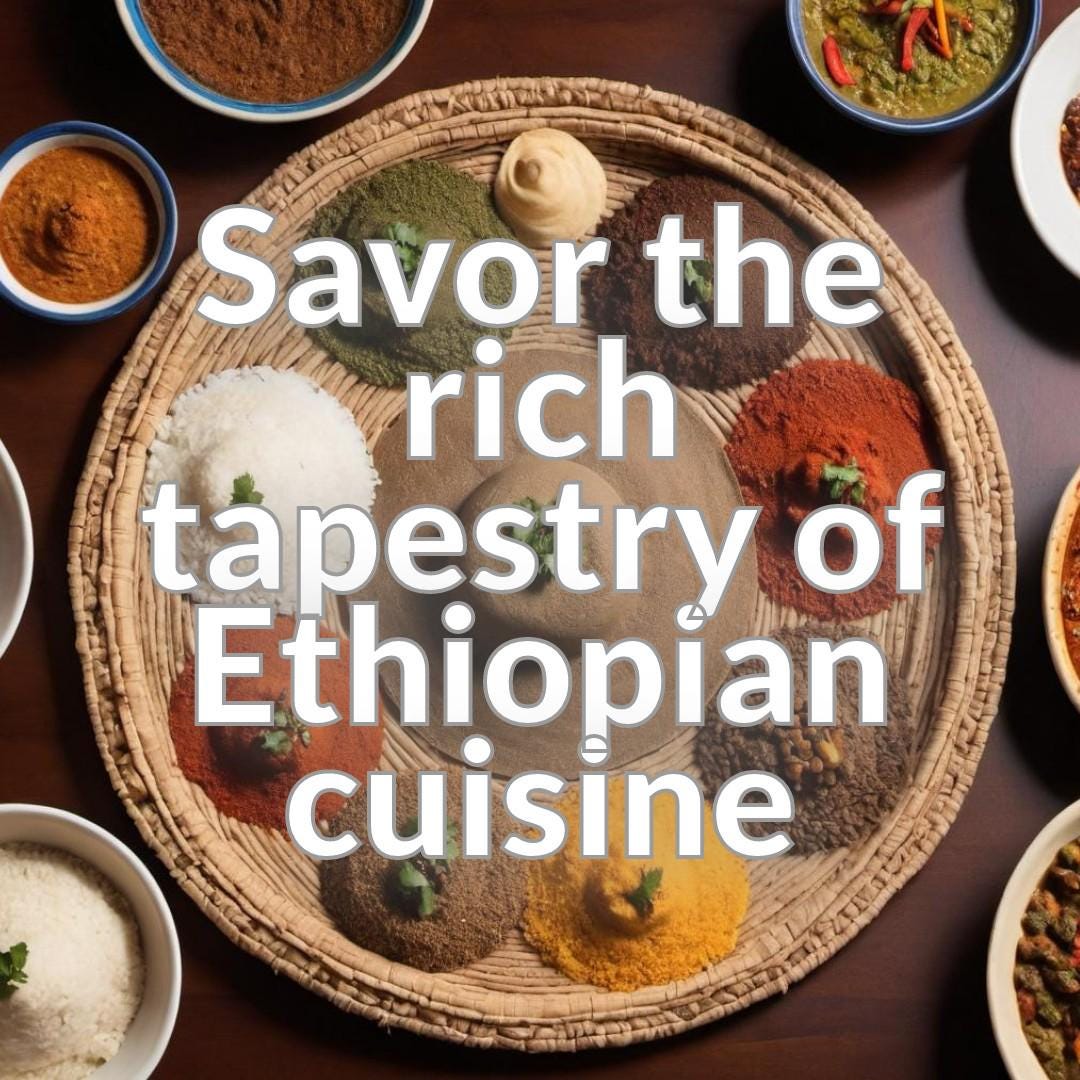 Exploring Ethiopian Flavors: Injera, Wot, and More