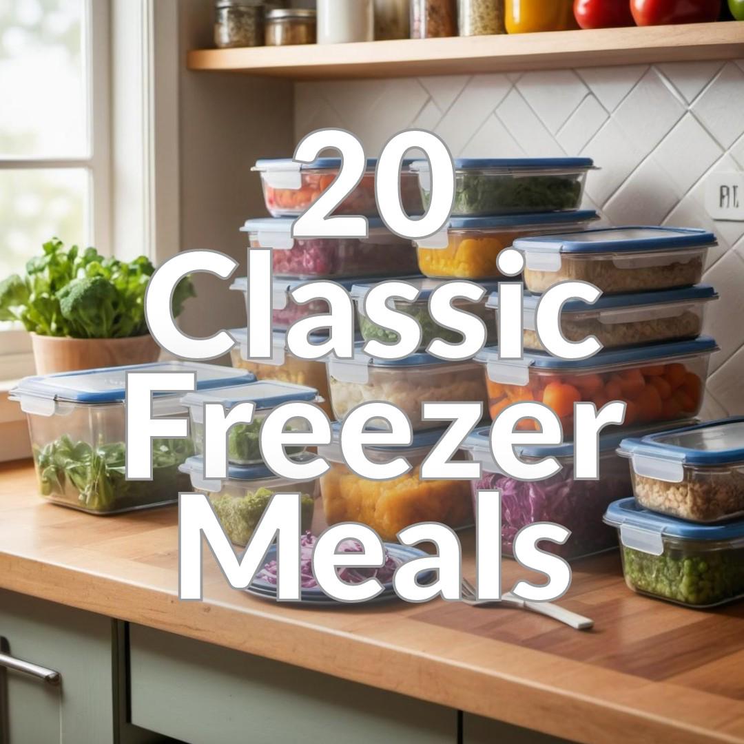 20 Classic Freezer Meals