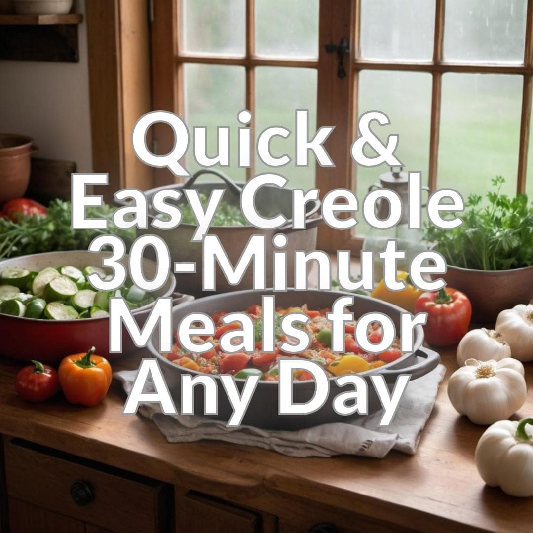 Quick & Easy Creole: 30-Minute Meals for Any Day