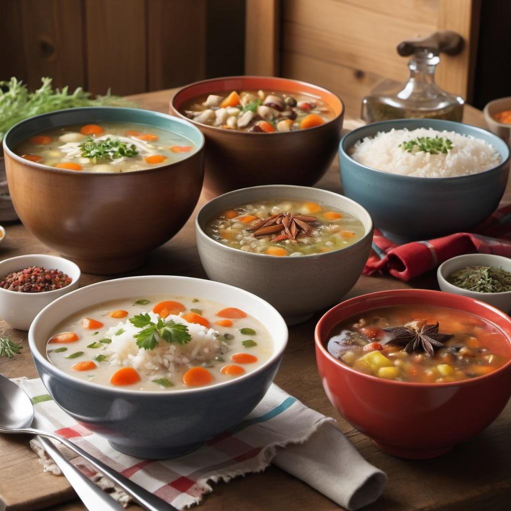 Canadian Comfort Bowls: Soups, Rice, and More