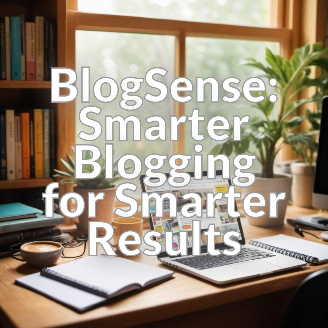 BlogSense: Smarter Blogging for Smarter Results