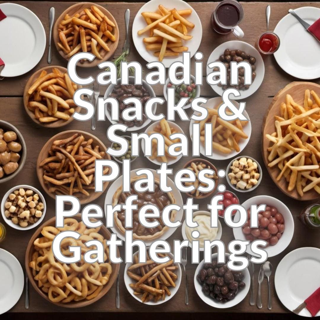 Canadian Snacks & Small Plates: Perfect for Gatherings