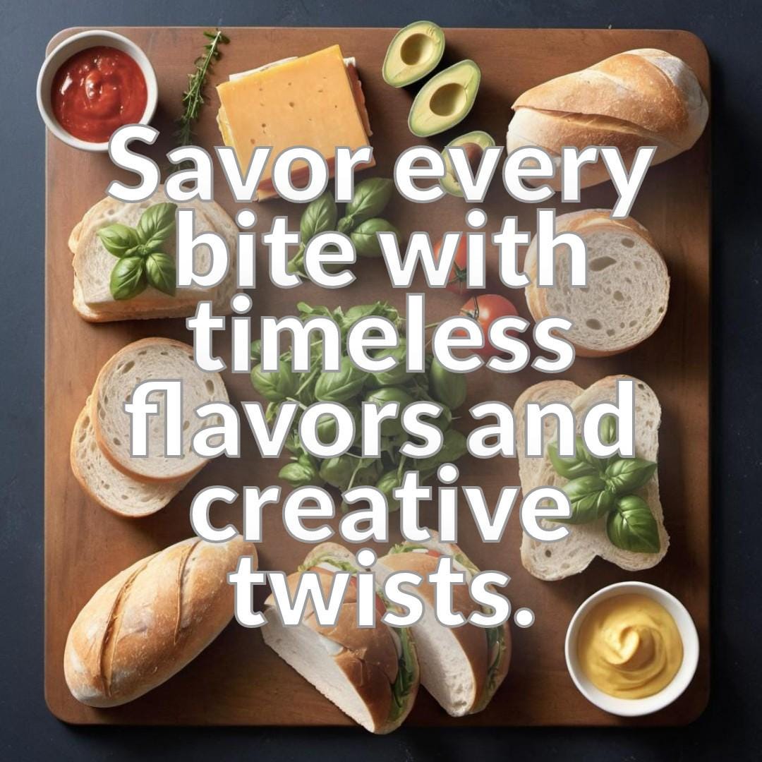 20 Classic Sandwiches and Wraps
