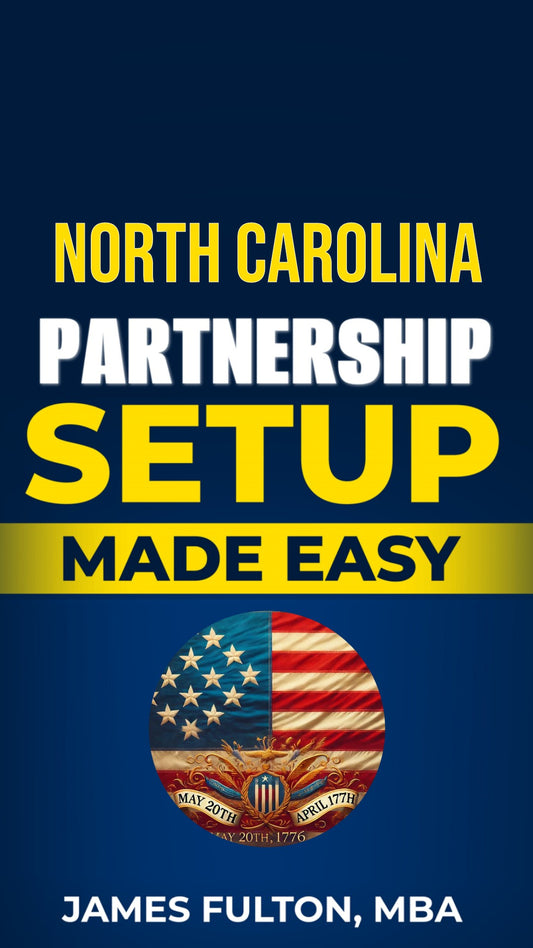North Carolina Partnership Setup Made Easy