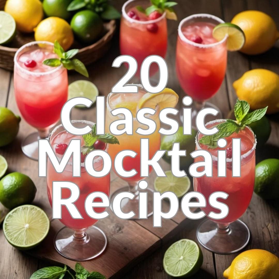 20 Classic Mocktail Recipes