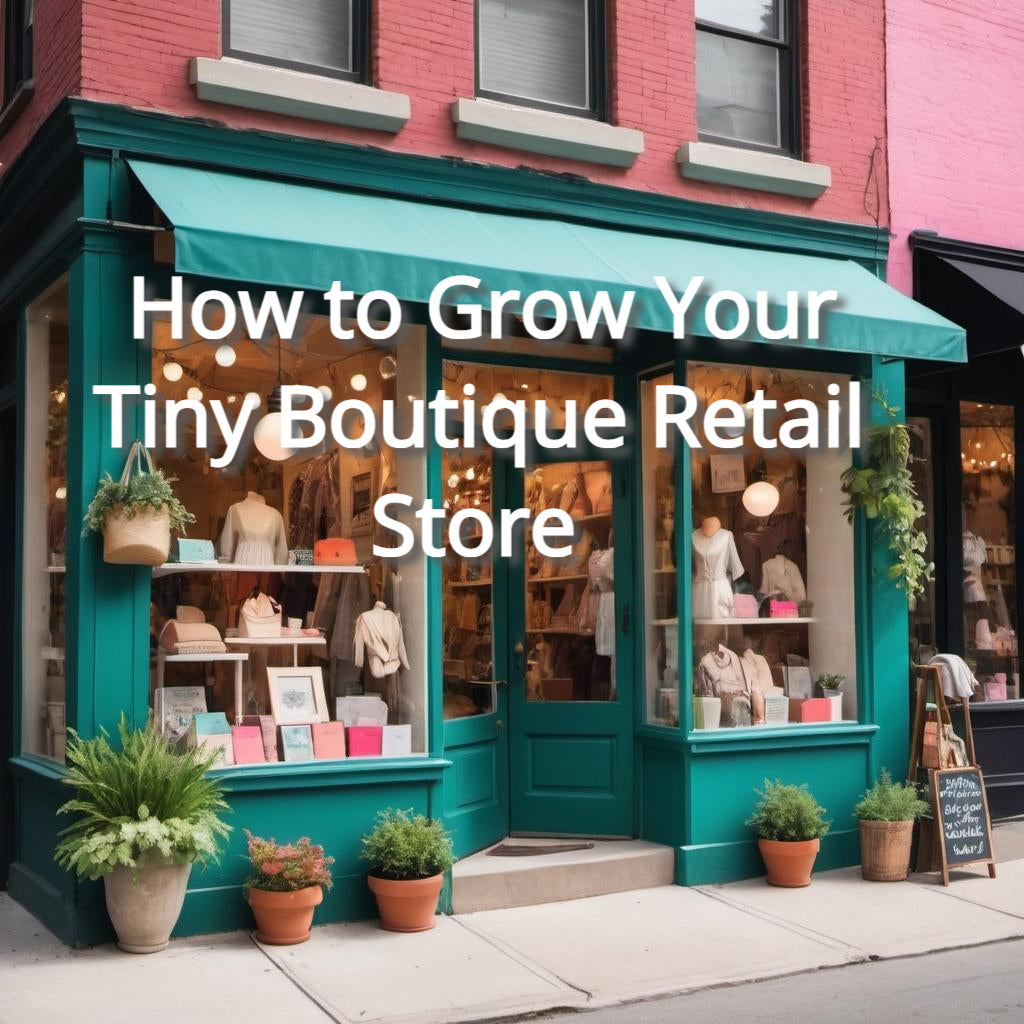 How to Grow Your Tiny Boutique Retail Store