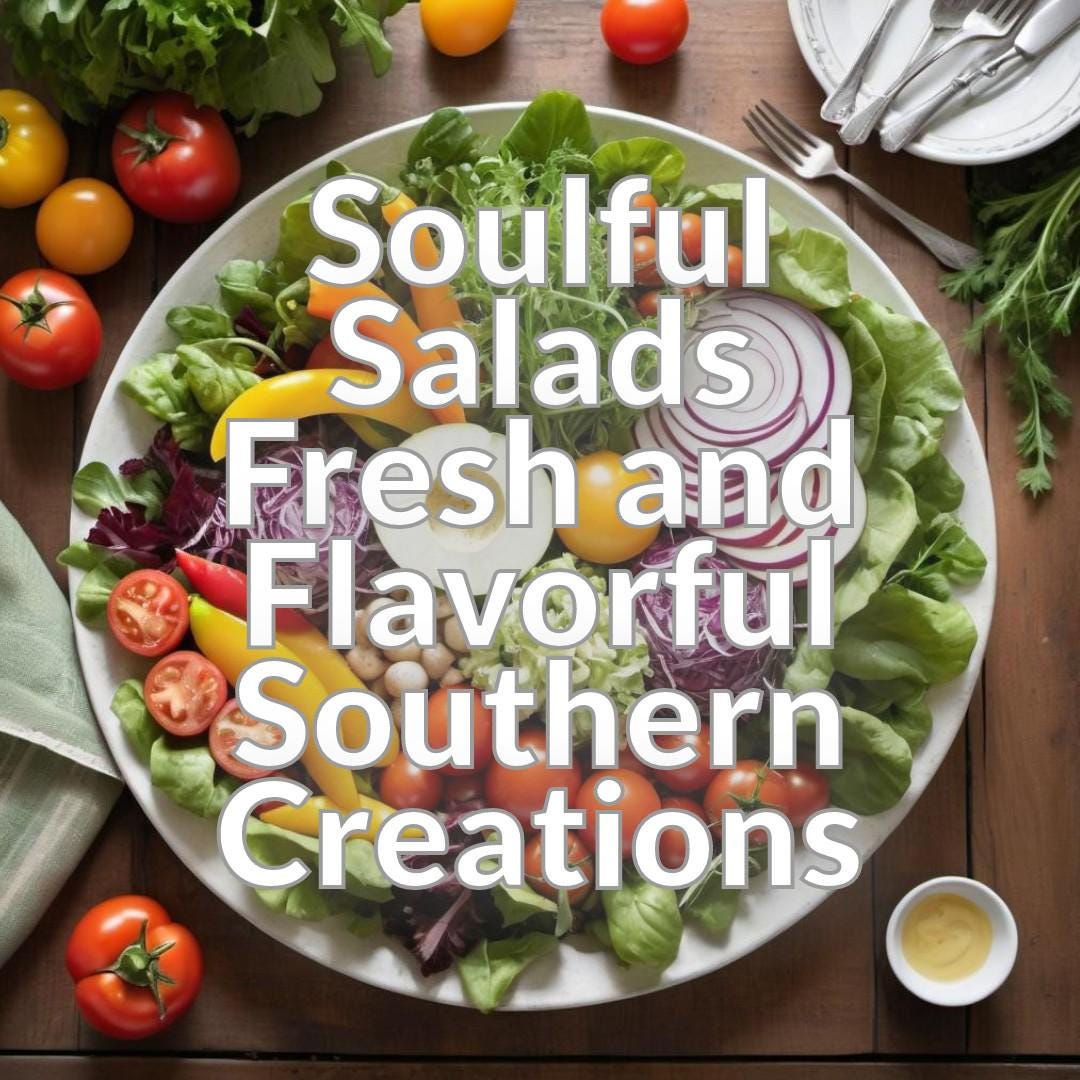 Fresh Southern Salads Flavorful  Soulful Creations