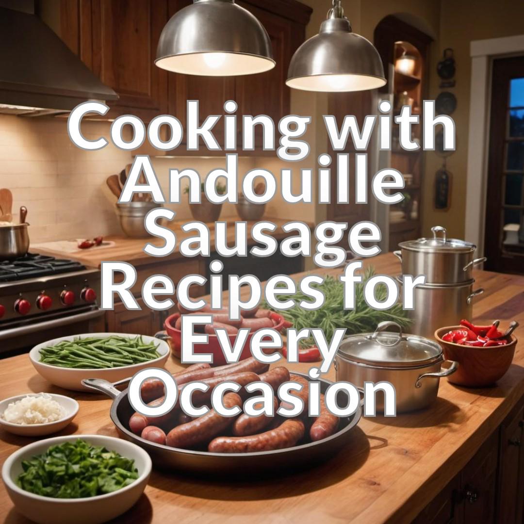 Cooking with Andouille: Sausage Recipes for Every Occasion