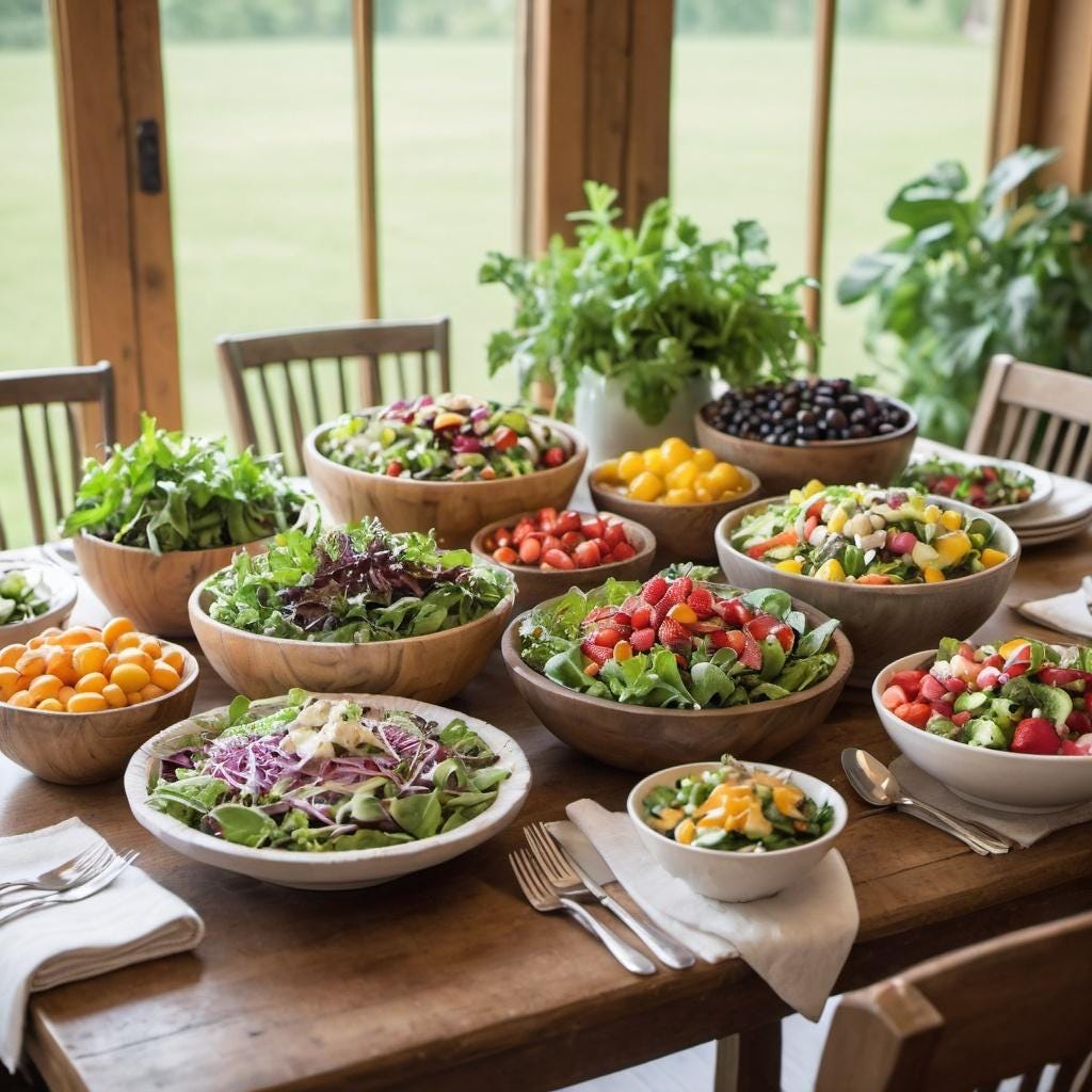 Fresh Southern Salads Flavorful  Soulful Creations