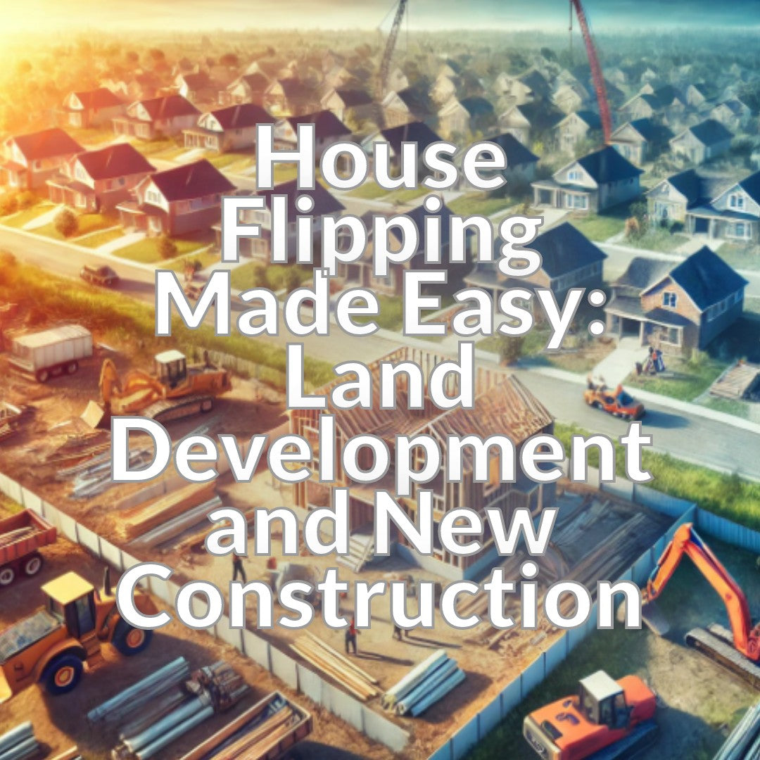 House Flipping Made Easy: Land Development and New Construction