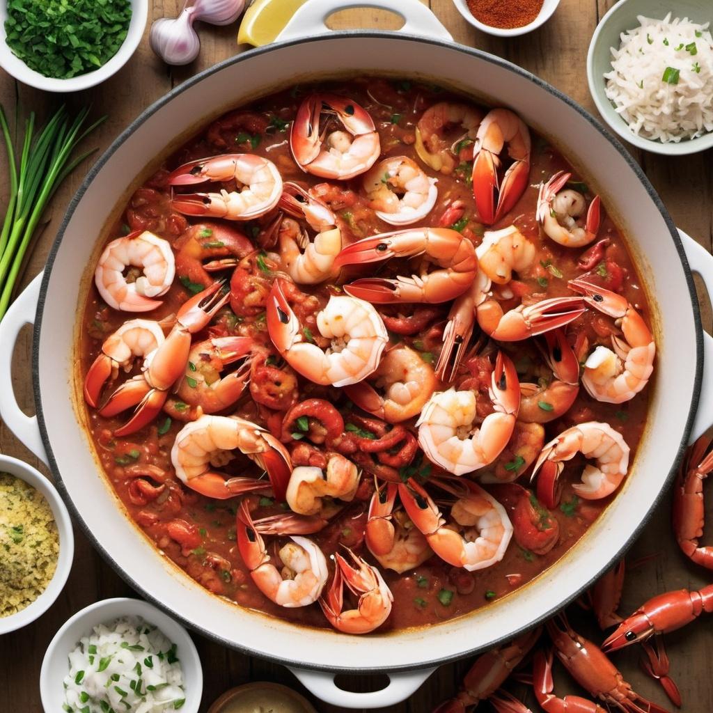 Cooking with Seafood: Shrimp, Crab, and Crawfish Creole Recipes
