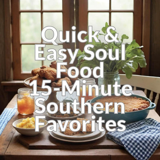 15-Minute SOUTHERN Favorites Quick  Easy Soul Food Recipes